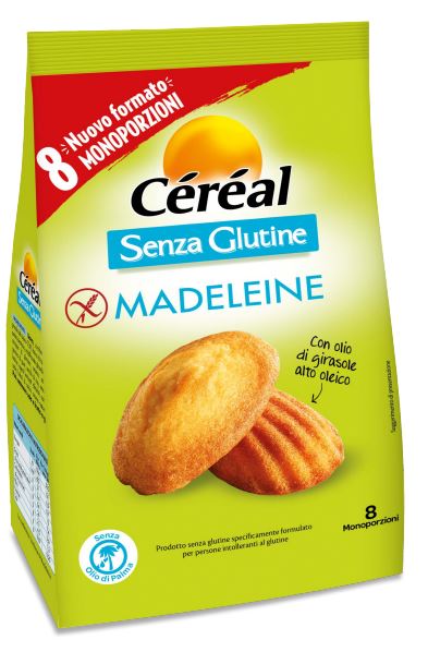 CEREAL MADELEINE SENZA GLUTINE 8 PEZZI DA 28,5 G - doctorpill.it