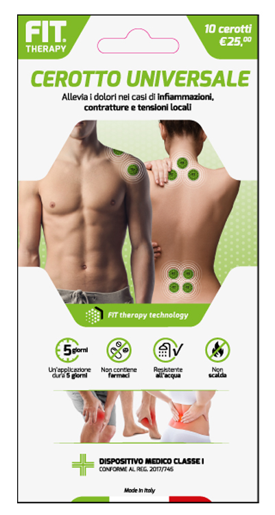 FIT THERAPY CEROTTO UNIVERSALE 10 PEZZI - doctorpill.it