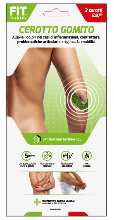 FIT THERAPY CEROTTO GOMITO 2 PEZZI - doctorpill.it