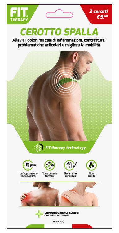 FIT THERAPY CEROTTO SPALLA 2 PEZZI - doctorpill.it