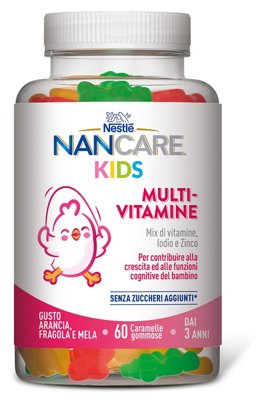 NANCARE KIDS MULTIVITAMINE 60 GUMMIES - doctorpill.it