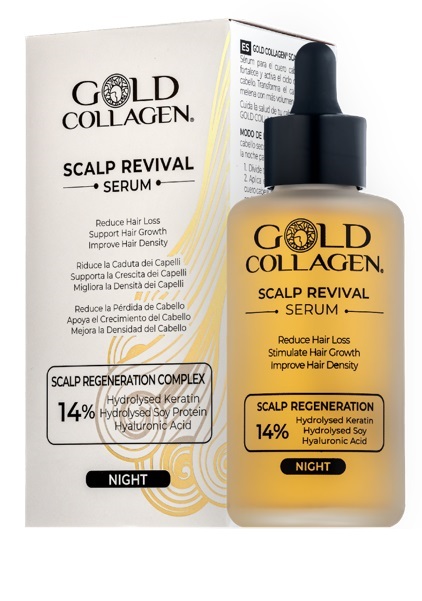 GOLD COLLAGEN SCALP REVIVAL SERUM 100 ML - doctorpill.it