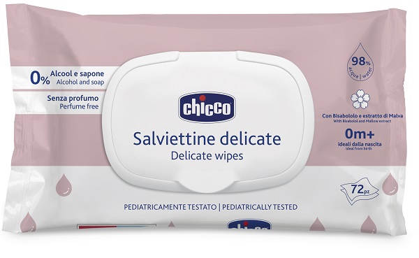 CHICCO SALVIETTE DELICATE 72 PEZZI PLAQUE - doctorpill.it