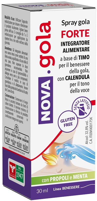 NOVA GOLA SPRAY FORTE 30 ML - doctorpill.it