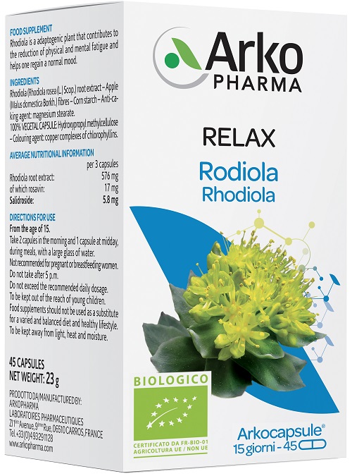 ARKOCAPSULE RODIOLA BIO 45 CAPSULE - doctorpill.it