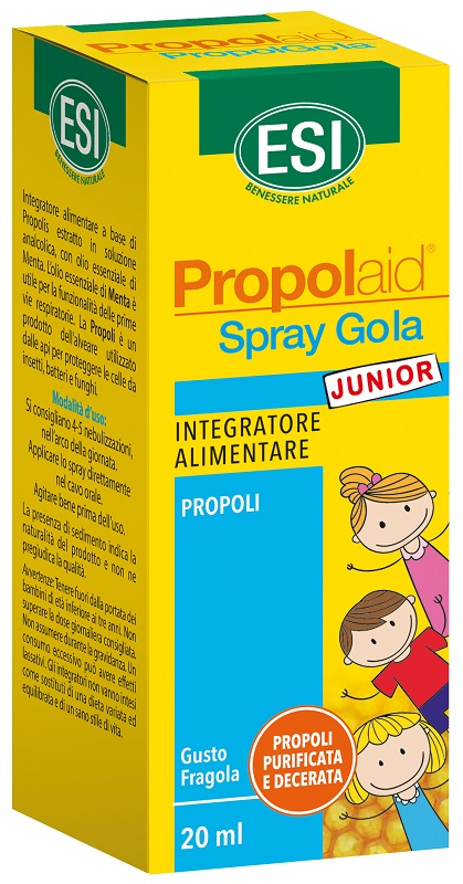 ESI PROPOLAID SPRAY GOLA JUNIOR 20 ML - doctorpill.it