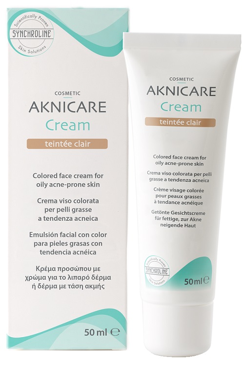 AKNICARE CREAM TEINTEE CLAIR 50 ML - doctorpill.it