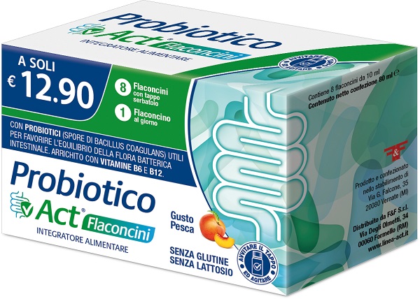 PROBIOTICO ACT 8 FLACONCINI - doctorpill.it