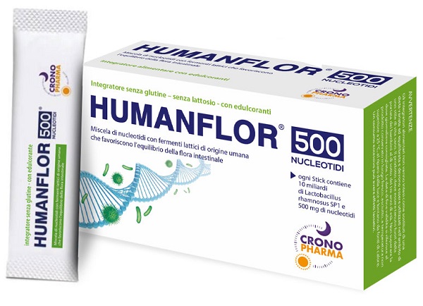 HUMANFLOR 500 NUCLEOTIDI 8 STICK PACK - doctorpill.it