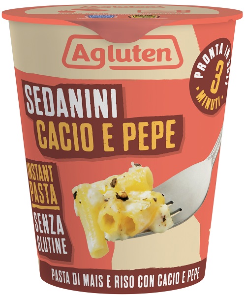 AGLUTEN SEDANINI CACIO E PEPE 70 G - doctorpill.it