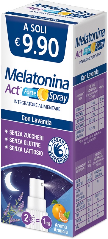 MELATONINA ACT FORTE SPRAY 15 ML - doctorpill.it