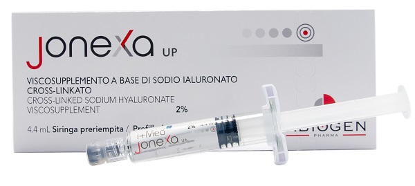 JONEXA UP SIRINGA INTRA-ARTICOLARE SODIO IALURONATO CROSS-LINKATO 2% 4,4 ML - doctorpill.it
