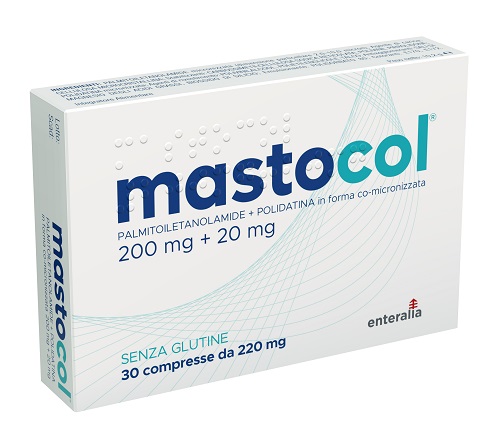 MASTOCOL 30 PALMITOILETANOLAMIDE 200 MG + POLIDATINA FORMA CO MICRONIZZATA 20 MG 30 COMPRESSE - doctorpill.it