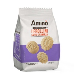 AMINO' I FROLLINI LATTE E VANIGLIA 200 G - doctorpill.it