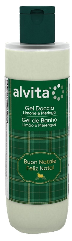 ALVITA GEL DOCCIA NATALE 2024 LIMONE & MERINGA 250 ML - doctorpill.it
