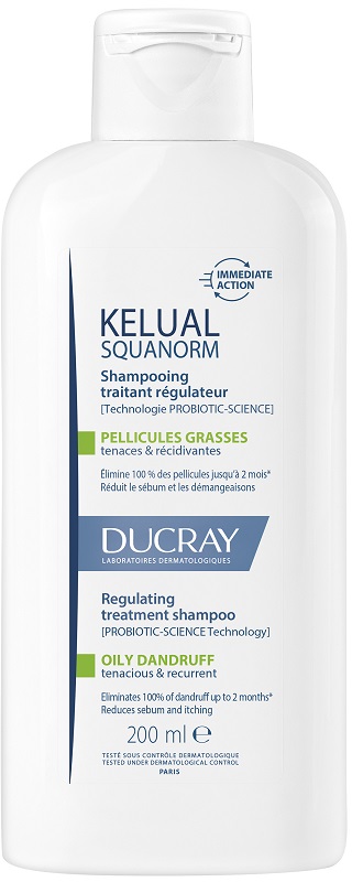 KELUAL SQUANORM SHAMPOO ANTI FORFORA GRASSA 200 ML - doctorpill.it