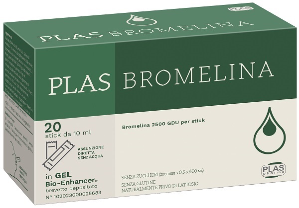 PLAS BROMELINA 20 STICK PACK - doctorpill.it