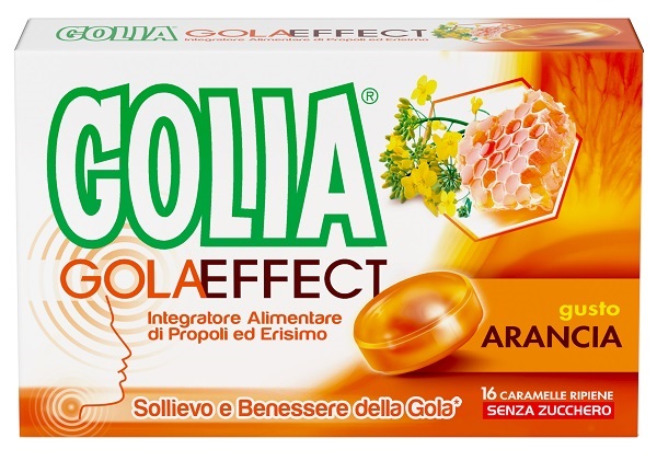 GOLIA GOLA EFFECT ARANCIA 16 CARAMELLE RIPIENE - doctorpill.it