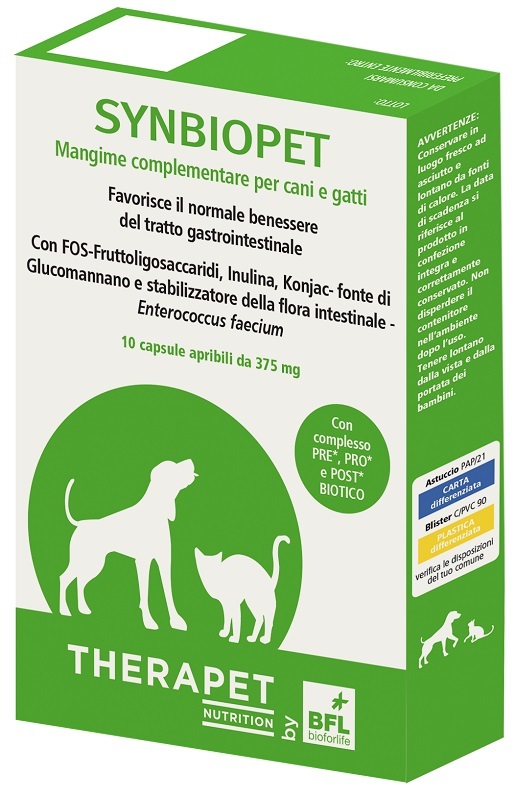 SYNBIOPET THERAPET 10 CAPSULE - doctorpill.it