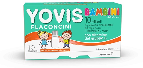 YOVIS BAMBINI BANANA 10 FLACONCINI DA 10 ML - doctorpill.it