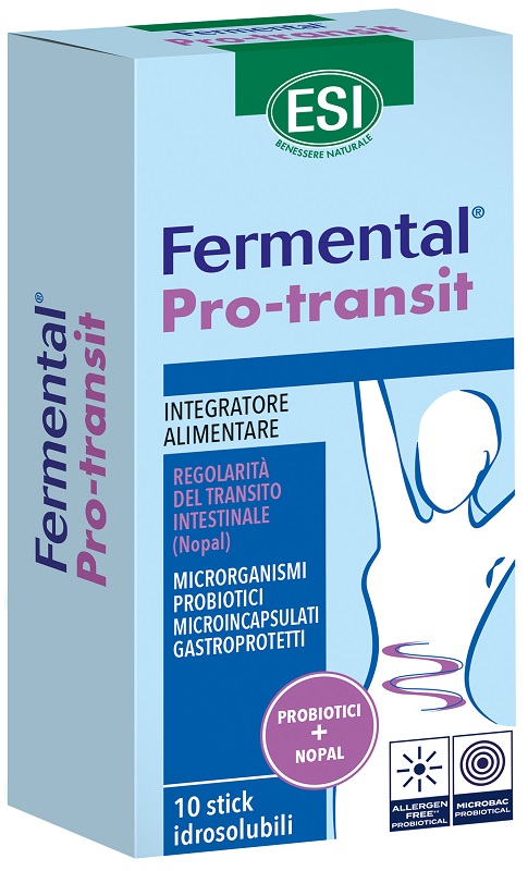 ESI FERMENTAL PRO TRANSIT 10 STICK IDROSOLUBILI - doctorpill.it