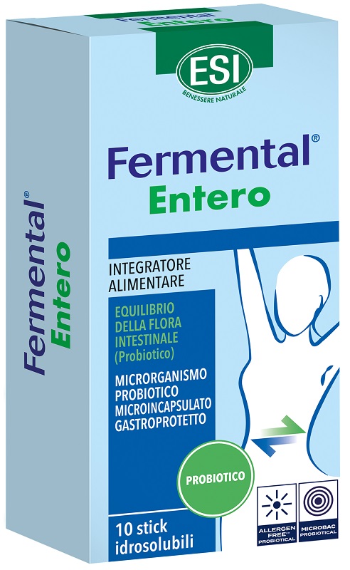 ESI FERMENTAL ENTERO 10 STICK IDROSOLUBILI - doctorpill.it