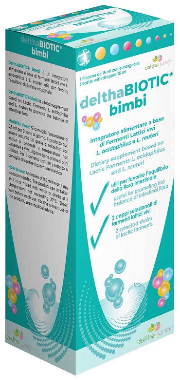 DELTHABIOTIC BIMBI GOCCE 15 ML - doctorpill.it
