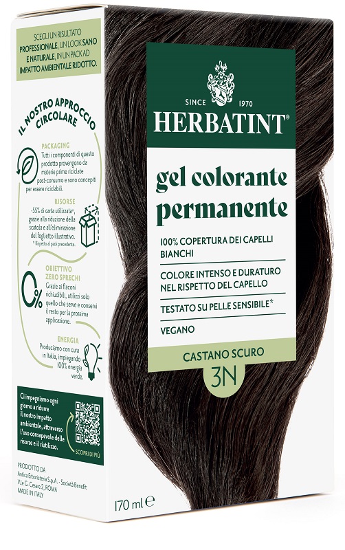 HERBATINT 3N CASTANO SCURO 170 ML - doctorpill.it