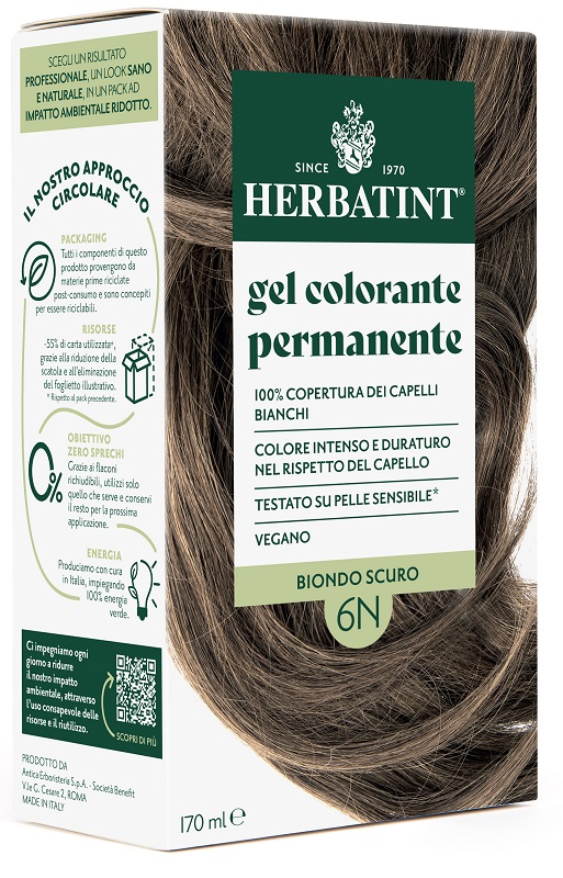 HERBATINT 6N BIONDO SCURO 170 ML - doctorpill.it