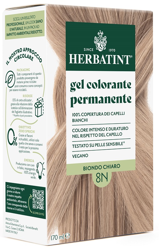 HERBATINT 8N BIONDO CHIARO 170 ML - doctorpill.it