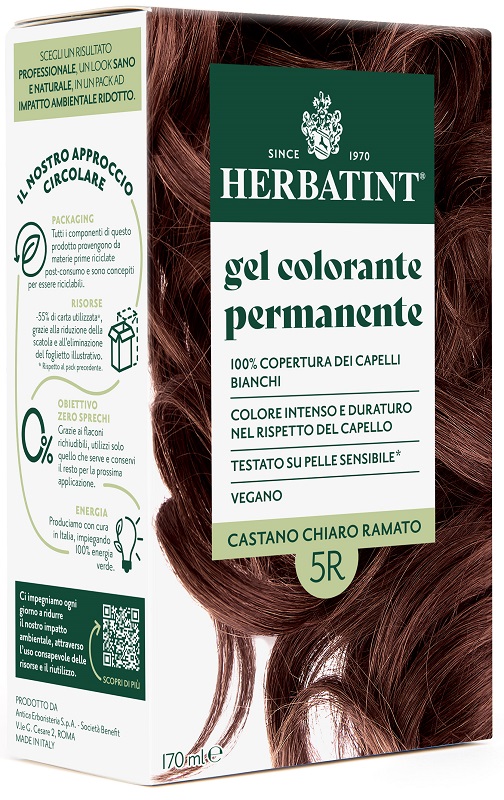 HERBATINT 5R CASTANO CHIARO RAMATO 170 ML - doctorpill.it