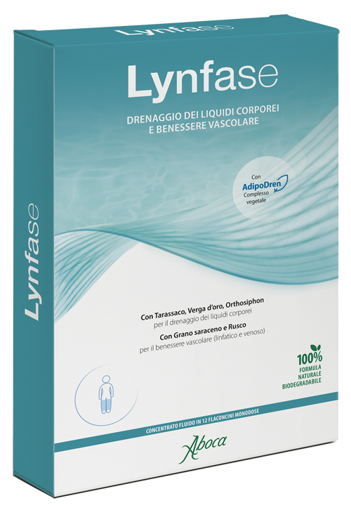 LYNFASE CONCENTRATO FLUIDO 12 FLACONCINI DA 13,3 G - doctorpill.it