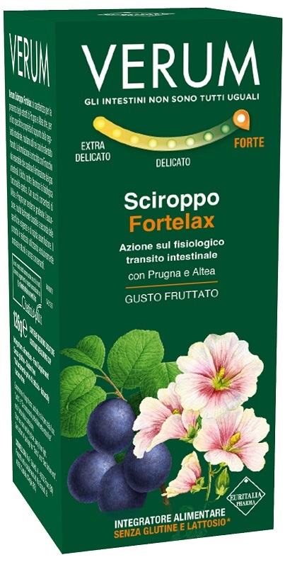 VERUM FORTELAX SCIROPPO FRUTTATO 126 G NEW - doctorpill.it