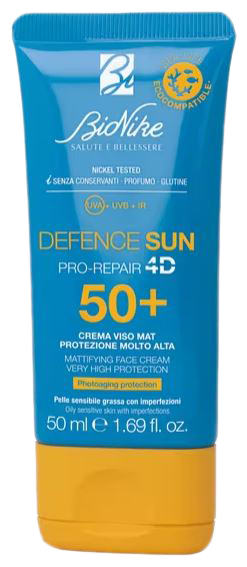 DEFENCE SUN 50+ CREMA VISO MAT 50 ML - doctorpill.it