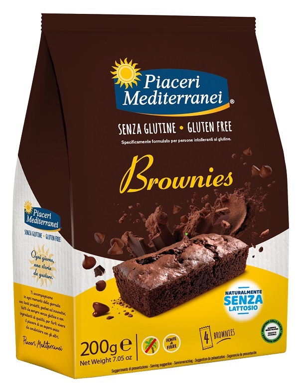 PIACERI MEDITERRANEI BROWNIES 200 G - doctorpill.it