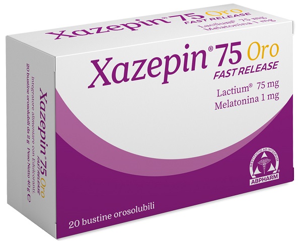 XAZEPIN 75 ORO FAST RELEASE 20 BUSTINE - doctorpill.it