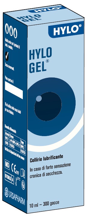 COLLIRIO LUBRIFICANTE HYLO GEL IALURONATO DI SODIO 2 MG/ML 10 ML - doctorpill.it